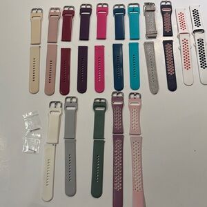 Samsung Galaxy Watch Bands for 40mm 16 colors All are silicone.